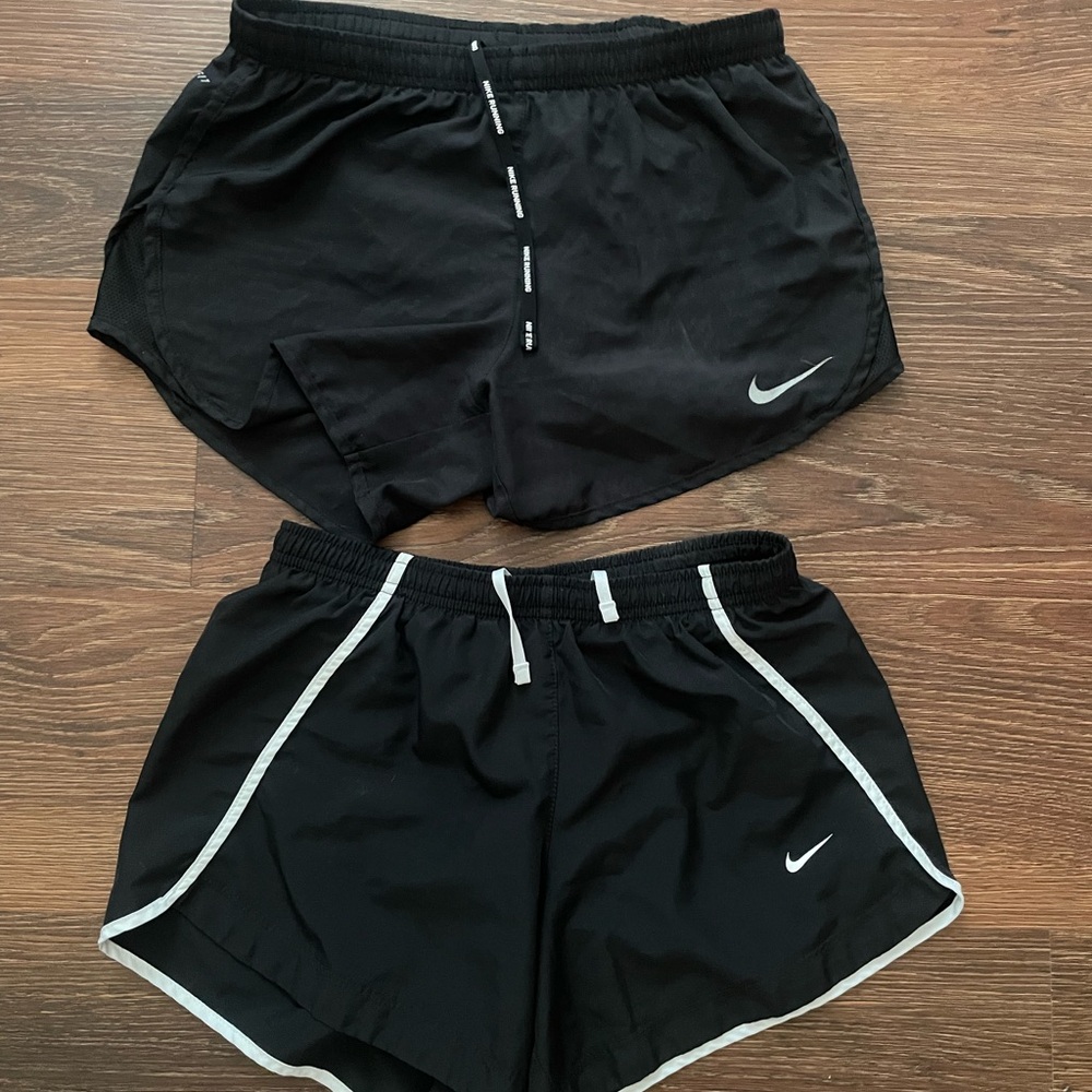 Nike Black Running Shorts Set